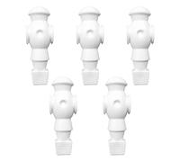 Joueurs de babyfoot de rechange pour machine de football, accessoires de jouets, jeux de table, blanc, 10,7 x 3,6 cm