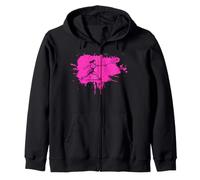 Joueuse De Badminton Splash Sketch Splash Sweat à Capuche