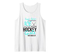 Joueuse de Hockey Fille Sugar and Spice Hockey sur Glace Débardeur