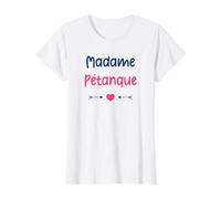 Joueuse de pétanque femme drôle madame pétanque T-Shirt