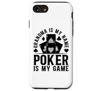 Joueuse de Poker Grand-mère est Mon nom Le Poker est Mon Jeu de Poker Coque pour iPhone SE (2020) / 7/8