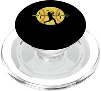 Joueuse De Softball Palpitante PopSockets PopGrip pour MagSafe