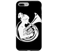 Joueuse de tuba Orchestre militaire Coque pour iPhone 7 Plus/8 Plus