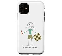 Joueuse d'échecs Amusante pour Femme Coque pour iPhone 11