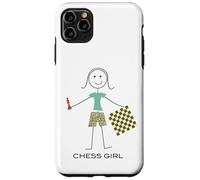 Joueuse d'échecs Amusante pour Femme Coque pour iPhone 11 Pro Max