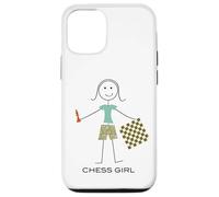 Joueuse d'échecs Amusante pour Femme Coque pour iPhone 12/12 Pro