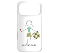 Joueuse d'échecs Amusante pour Femme Coque pour iPhone 17 Pro Max