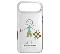 Joueuse d'échecs Amusante pour Femme Coque pour iPhone Air