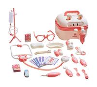 Jouez à Doctor Set - Kids fait semblant de jouer des jouets, éducatif Doctor | Jeu de rôles réalistes des enfant, ensemble de jouets médicaux colorés, activité d'apprentissage avec accessoires