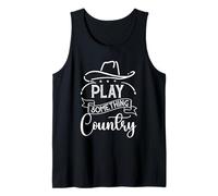 Jouez à Something Country Funny Country Songs Player Love Débardeur