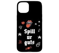 Jouez à Ur Guts Punk Goth Dark Romance Plot Twist Rock Coque pour iPhone 15 Plus