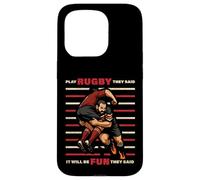 Jouez au rugby They Said It Will Be Funny Bokke World Coque pour iPhone 15 Pro
