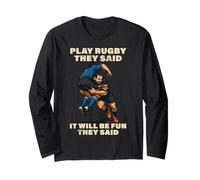 Jouez au rugby They Said It Will Be Funny Bokke World Manche Longue