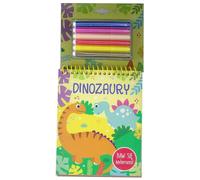 Jouez avec les couleurs ! Dinosaures - Ouvrage collectif (Malbücher für Kinder auf Polnisch)
