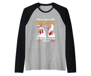 Jouez avec Mes Poulets et Vous rencontrerez Le Poulet Fou Manche Raglan