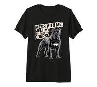 Jouez avec Moi, rencontrez Mon Cane Corso T-Shirt Haut de Gamme