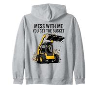 Jouez avec Moi, Vous aurez Le Godet Skid Steer Sweat à Capuche