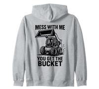 Jouez avec Moi, Vous aurez Le Godet Skid Steer Sweat à Capuche