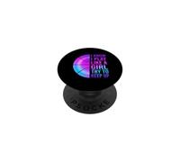 Jouez comme Une Fille au Basket-Ball Essayez de Suivre PopSockets PopGrip Adhésif