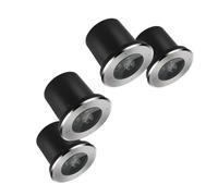 JOUFNING 4PCS Lumière Jardin Enterré - 3W Spot Encastrable LED Exterieur, Lampes Souterraines De Jardin Étanches IP67, Projecteur LED Extérieur(White Light,3W(85-265V))