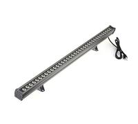 JOUFNING Barre Lumineuse LED Murale, Éclairage Extérieur Encastré, Lampe Paysagère Basse Tension, Projecteur Étanche IP65, pour Terrasse Et Jardin(Green,18W(24V))