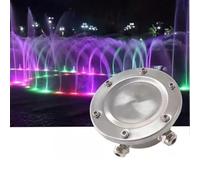 JOUFNING Boîtier De Connexion Étanche IP68, Boîtier De Jonction pour Éclairage Extérieur en Acier Inoxydable 304, Tête De Transition pour Éclairage De Fontaine sous-Marine De Piscine(1 in 3 Out)