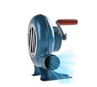 JOUFNING Briquets À Charbon Forge BBQ - Ventilateur Manuel De Ventilateur De Pop-Corn Iron Gear, Souffleur De Barbecue Manuel(150W)