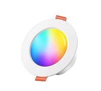 JOUFNING Éclairage Encastré - Spot Encastré Intelligent Tuya Wi-FI Bluetooth, Application Vocale, Télécommande, Panneau Lumineux RGB CW avec Alexa(15W)