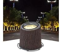 JOUFNING Éclairage Extérieur Enterré - Projecteur LED Souterrain pour Jardin Et Pelouse, Étanche Et À Angle Réglable, Imitation Arbre(White,6w(AC220V))