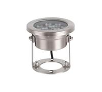 JOUFNING Eclairage sous Marin - Spot LED sous Marin 12 V, Lumière De Fontaine sous-Marine Étanche IP68, Lumière De Paysage Extérieure À Rotation Réglable, pour Décoration(White,15W)