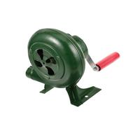 JOUFNING Forgeron Manuel Forge Souffleur, Ventilateur Manuel Iron Gear Popcorn Fan, Briquets À Charbon Forge BBQ, Manuelle À Soufflets De Cuisson en Plein Air Ventilateur De Barbecue(250W)