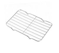 JOUFNING Grille Carrée De Boulanger - Grilles De Cuisson En Acier Inoxydable, Petites Grilles De Refroidissement, Grilles De Rôtissage Robustes Pour Four, Avec 4 Pieds