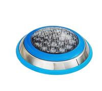 JOUFNING Lampes LED pour Bassin sous-Marin, Lampe De Fontaine Submersible, Projecteur RVB en Acier Inoxydable Étanche IP68, Éclairage Mural Basse Tension AC12 V pour Piscine(Yellow,12W)