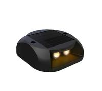 JOUFNING Lampes Solaires Extérieures Enterrées, Éclairage De Pelouse Intégré pour Cour, Capteur De Surface Étanche IP65 pour Pont De Parc, Éclairage Paysager LED(3W-2V)