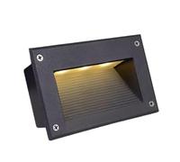 JOUFNING Lumière Jardin Enterré - Spot Encastrable LED Exterieur,Étanche IP65 Éclairage D'extérieur pour Puits Enterrés, pour Allée, Terrasse, Marches(Warm White,6W(AC24V))