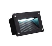 JOUFNING Lumière Jardin Enterré - Spot Encastrable LED Exterieur,Étanche IP65 Éclairage D'extérieur pour Puits Enterrés, pour Allée, Terrasse, Marches(White,6W(ACV12V))