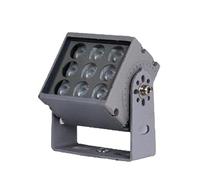 JOUFNING Lumière Jardin Enterré - Spot Encastrable LED Exterieur, Projecteur De Recherche, Projecteur À Faisceau Étroit Étanche IP65, pour L'éclairage des Champs Et Jardins(Warm White,9W(AC220V))