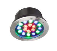 JOUFNING Lumière LED Submersible - Eclairage sous Marin, Projecteur sous-Marin Étanche IP68, Projecteur De Sol À LED RVB À Couleur Changeante, pour Jardin, Projecteurs De Piscine(12V,9w)