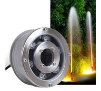 JOUFNING Lumière LED Submersible - Spot Encastrable Exterieur, IP68 Étanche Spot, Changement De Couleur RVB, 12V Projecteur D'étang sous-Marin, pour Fontaine Piscine Jardin(Cold White,6W(12V))