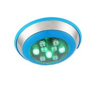 JOUFNING Lumière LED Submersible, Spot Encastrable Exterieur, Projecteur De Piscine sous-Marin RGB 12V, Lumières Basse Tension Étanches IP68, pour Fontaine(RGB,6W)