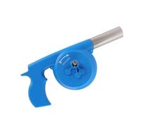 JOUFNING Mini Souffleur d'air Manuel pour Barbecue, Ventilateur De Cuisson en Plein Air, Excitateur Flamme Portable pour Gril, Outil À Manivelle pour Soufflet Feu, Accessoires