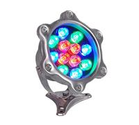 JOUFNING Projecteur D'extérieur pour Aménagement Paysager - Lampe De Fontaine Submersible Étanche IP68, Lampe De Bassin Encastrée Basse Tension AC12/24V, pour Jardin(AC24V(9W))
