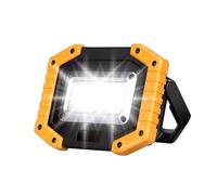 JOUFNING Projecteur Extérieur, Mini Lampe De Travail LED, Projecteur LED Portable Rechargeable USB pour La Sécurité Extérieure, Éclairage Mobile pour Chantiers De Construction
