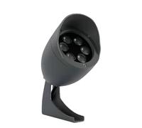 JOUFNING Projecteur LED À Faisceau Étroit, Éclairage Paysager LED Au Sol, Éclairage Extérieur Enterré, Projecteurs À Faisceau Longue Portée Étanches, Poteau D'éclairage(Warm White,3W(AC100-240V))
