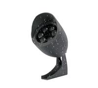 JOUFNING Projecteur LED À Faisceau Étroit, Éclairage Paysager LED Au Sol, Éclairage Extérieur Enterré, Projecteurs À Faisceau Longue Portée Étanches, Poteau D'éclairage(Red,6W(AC100-240V))