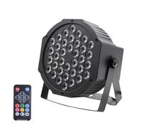 JOUFNING Projecteur LED À Faisceau Large - Éclairage De Scène, Projecteur par RGB 36/54 LED, avec 7 Modes D'activation Sonore Et Télécommande, Idéal pour Fêtes, Concerts, Mariages(36 LED)
