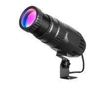 JOUFNING Projecteur LED À Faisceau - Projecteurs De Scène D'intérieur avec Télécommande, Effet Boule À Facettes pour DJ Disco, Projecteur 4 en 1 pour Soirées Karaoké