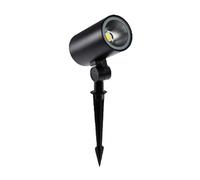 JOUFNING Projecteur LED Extérieur À Faisceau Lumineux - Projecteur De Pelouse, Éclairage Rond pour Arbres, Spots Encastrés, Éclairage De Drapeau pour Cour, Jardin, Parc(B Warm White,10W-AC24V)