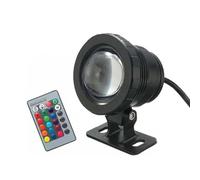 JOUFNING Projecteur LED pour Piscine - Spots pour Fontaine Et Bassin 10/20 W, Lampadaire Subaquatique 85-265 V CA, Étanche IP65, Éclairage Paysager Décoratif(AC85-265V-20W)