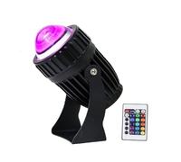 JOUFNING Projecteur LED Rotatif 10 W, Éclairage Paysager Au Sol, Éclairage Extérieur Enterré Étanche IP66, Projecteur Mural, pour Fêtes, Panneaux D'affichage Et Bâtiments